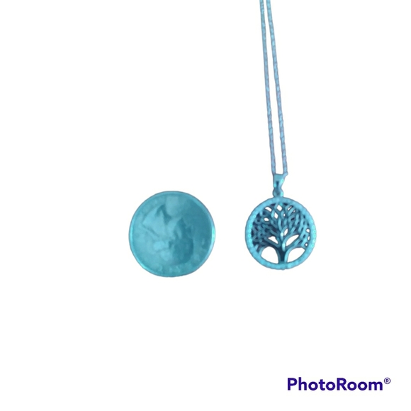 Sterling Silver and Swarovski Crystal Tree of Life - Picture 3 of 5